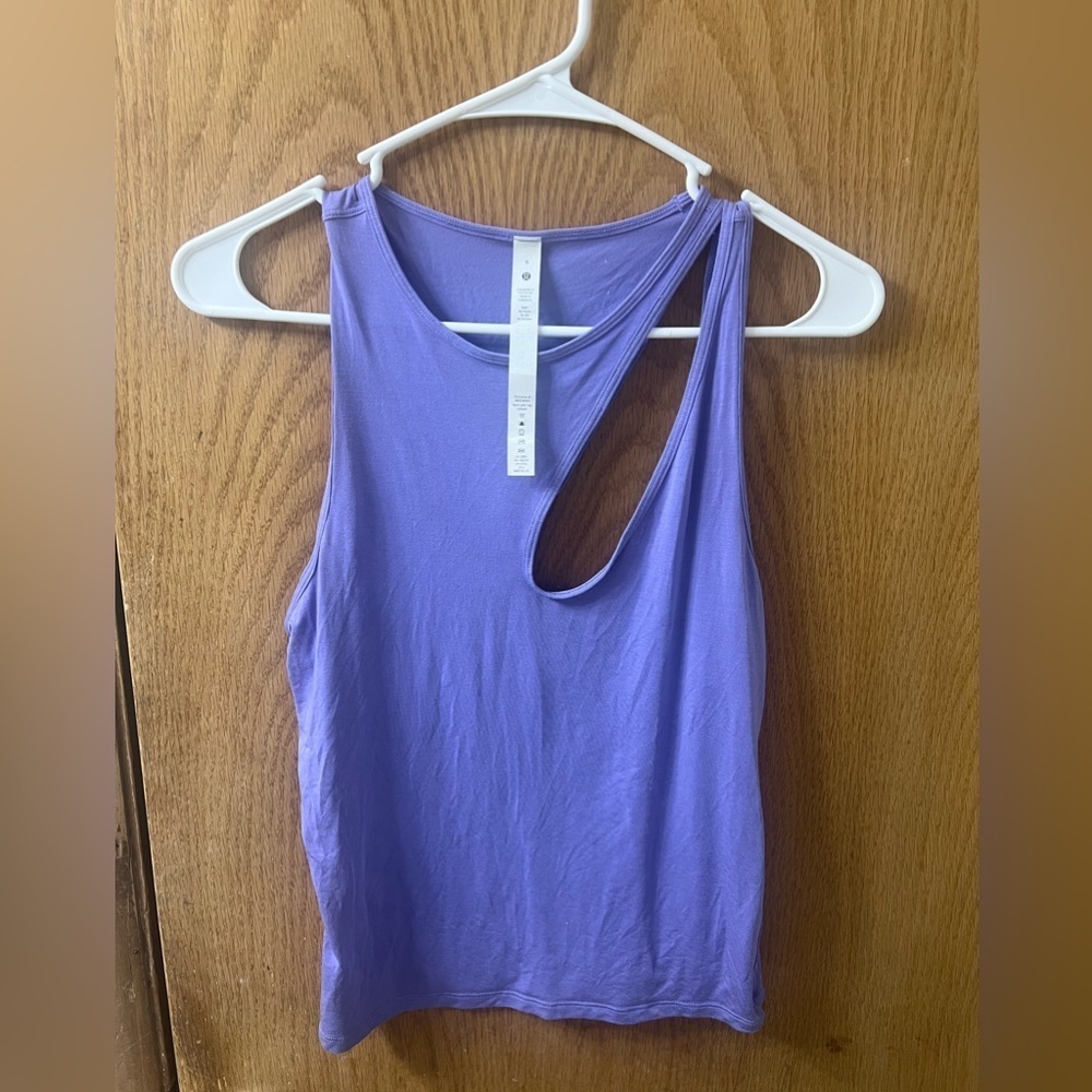 Lululemon cut out tank - Purple